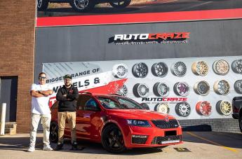 SKODA OCTIVIA RS FR 1  SATIN BLACK